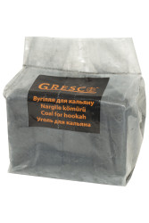 Вугілля Gresco 0,5 кг  25-й кубик Без Пакування
